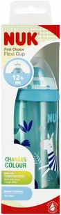 Nuk Kubek 12 m+ Flexi Cup Kameleon 10255575 300 ml - Kubki dla dzieci - miniaturka - grafika 1