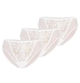 Komplety bielizny - Wielopak majtek klasycznych Glamour biały, Teyli - miniaturka - grafika 1