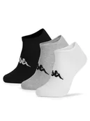 Skarpetki damskie - Kappa Skarpety niskie Z4441 AW24 (3-PACK) Kolorowy - miniaturka - grafika 1