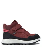 Buty dla dziewczynek - ECCO Trzewiki Exostrike Kids 76194260998 Czerwony - miniaturka - grafika 1