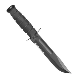 Ka-Bar 1214 - Black Serrated - GFN Sheath - Noże - miniaturka - grafika 2