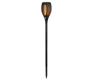 Lampy ogrodowe - Globo 330770 - LED Oświetlenie solarne SOLAR LED/5,4W/3V 1800K IP44 czarne - miniaturka - grafika 1