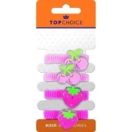 Ozdoby do włosów - Top Choice Frotki do włosów 22937 4 szt. - miniaturka - grafika 1