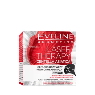 Eveline Laser Therapy Centella Asiatica krem odżywczy, odmładzający 70+ 50ml - Kremy do twarzy - miniaturka - grafika 1