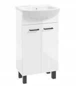 Szafki łazienkowe - Szafka z umywalką 45 cała lakier - miniaturka - grafika 1