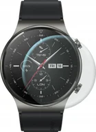 Akcesoria do smartwatchy - Hello Case SZKŁO HYBRYDOWE DO HUAWEI WATCH GT 2 PRO 46MM CZARNA RAMKA - miniaturka - grafika 1