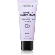 Bazy pod makijaż - Gosh, Primer+ 007, Nawilżająca baza pod makijaż do cery mieszanej i tłustej spf15, 3030 ml - miniaturka - grafika 1