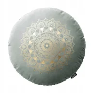 Poduszki dekoracyjne - Room99 PODUSZKA CALMY - Jasnoszara - okrągła 45 cm 5908224080066 - miniaturka - grafika 1