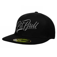 Odzież taktyczna i umundurowanie - Czapka PITBULL Full Cap El Jeffe Classic Premium '25 - Czarna/Szara L/XL - miniaturka - grafika 1