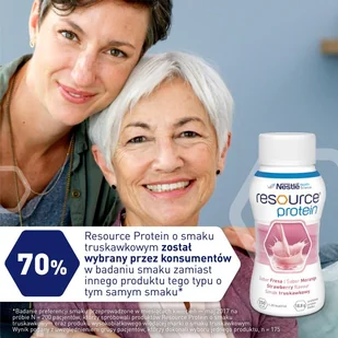Resource Protein smak truskawkowy, 4 x 200 ml - Żywienie medyczne - miniaturka - grafika 10