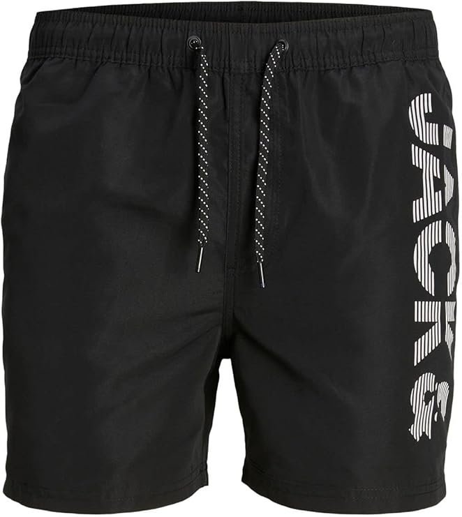 Spodenki Plażowe Męskie JACK&JONES XXL Kąpielówki CZARNE
