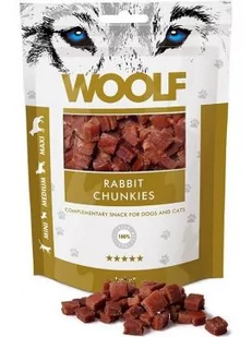 Brit Premium Pies Woolf Rabbit Chunkies 100g - Suplementy i witaminy dla psów - miniaturka - grafika 3