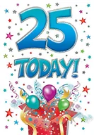 Kartki okolicznościowe i zaproszenia - Piccadilly Greetings Nowoczesna kartka urodzinowa z motywem kamienia milowego wiek 65 - 18 x 12 cm - pozdrowienia Piccadilly A35029 - miniaturka - grafika 1