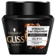 Maseczki do twarzy - Schwarzkopf H GLISS K.ULTIMATE REPAIR maska 300ml - miniaturka - grafika 1