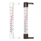 Stacje pogodowe - Termometr zaokienny przykręcany 26 x 230 mm Bioterm - miniaturka - grafika 1