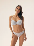 Biustonosze - Biustonosz usztywniany Bluey Esotiq jasno-niebieski 75E - miniaturka - grafika 1