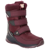 Buty dla chłopców - Dziecięce buty zimowe Jack Wolfskin Polar Boot Texapore High Vc K Rozmiar butów (UE): 32 / Kolor: czerwony - miniaturka - grafika 1