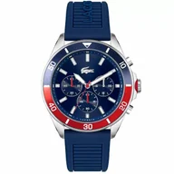 Zegarki męskie - Męski zegarek Lacoste Tiebraker 2011154 z chronografem - miniaturka - grafika 1