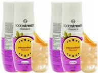 Syropy i koncentraty owocowe - 2x SYROP KONCENTRAT SODASTREAM PASSIONFRUIT ZERO MARAKUJA 9L NAPOJU Z 440ML - miniaturka - grafika 1