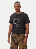 Koszulki męskie - G-Star Raw T-Shirt HD Print D26824-D975 Czarny Regular Fit - miniaturka - grafika 1