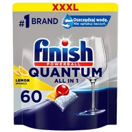 Środki do zmywarek - FINISH Kapsułki Quantum All-in-1 60 lemon  - miniaturka - grafika 1
