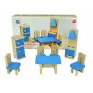 Domki dla lalek - Meble dla lalek drewniane - Kuchnia Pro Kids - miniaturka - grafika 1