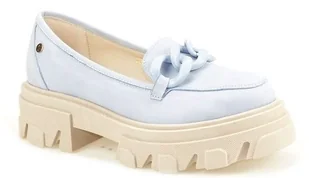 Półbuty Maciejka 2850J-06 niebieskie - Półbuty damskie - miniaturka - grafika 1