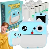 Aparaty natychmiastowe - MINI DRUKARKA DRUKUŚ APARAT FOTOGRAFICZNY NATYCHMIASTOWY TERMICZNA 13 ROLEK - miniaturka - grafika 1