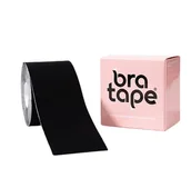 Pozostałe akcesoria kosmetyczne - Bra Tape Taśma do modelowania biustu, kolor czarny Czarny - miniaturka - grafika 1