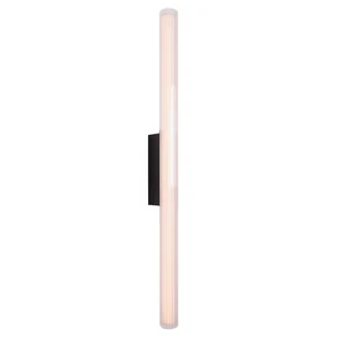 Ścienna lampa Fayette W0367 Maxlight LED 6W 3000K szklana tubka IP44 czarna biała - Lampy ścienne - miniaturka - grafika 1