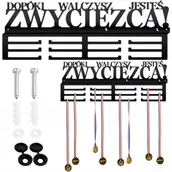 Gadżety dla kibiców - Wieszak na medale ZWYCIĘZCA 40 CM - miniaturka - grafika 1