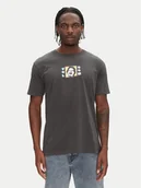 Koszulki męskie - Volcom T-Shirt Space Thing A5212502 Szary Classic Fit - miniaturka - grafika 1