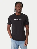 Koszulki męskie - Calvin Klein T-Shirt 30s Graphic LV04RE820G Czarny Regular Fit - miniaturka - grafika 1