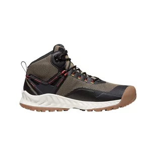 Buty trekkingowe męskie KEEN NXIS EVO MID WP - Buty trekkingowe męskie - miniaturka - grafika 4