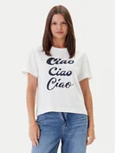 Koszulki i topy damskie - Vero Moda T-Shirt Sonna 10327143 Biały Regular Fit - miniaturka - grafika 1