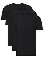 Koszulki męskie - BOSS Komplet 3 t-shirtów 50534019 Czarny Slim Fit - miniaturka - grafika 1