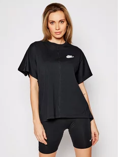 Nike T-Shirt Earth Day CZ8355 Czarny Oversize - Koszulki sportowe damskie - miniaturka - grafika 1