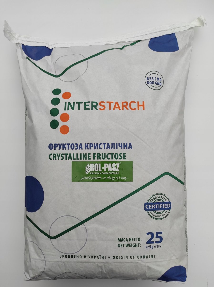 Fruktoza krystaliczna 25kg cukier owocowy jakoś spożywcza