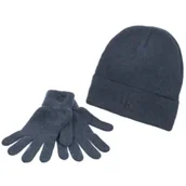 Czapki damskie - Zestaw Czapka i Rękawiczki Gift Beanie & Gloves Mono K50K512469 PPK (CK597-a) Calvin Klein - miniaturka - grafika 1