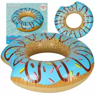 Place zabaw - BESTWAY 36118 Koło do pływania dmuchane Donut niebieskie 107cm max 100kg - miniaturka - grafika 1