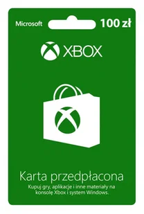 Microsoft Xbox Live 100 Pln Karta Przedpłacona 1282156 - Kody i doładowania cyfrowe - miniaturka - grafika 1