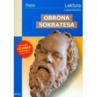 Powieści i opowiadania - GREG OBRONA SOKRATESA LEKTURA Z OPRACOWANIEM - dostawa od 3,49 PLN Platon - miniaturka - grafika 1