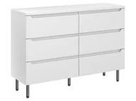 Szafki łazienkowe - Szafka Stojąca Z Blatem ETH 120 cm S Lewa - Biały Mat - miniaturka - grafika 1