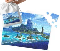 Puzzle - PUZZLE - VAIANA WZORY Z BAJEK I GIER DLA DZIECI 24el + WORECZEK - miniaturka - grafika 1