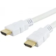 Kable - Techly Kabel HDMI z Ethernetem Biały 10m 306943 - miniaturka - grafika 1