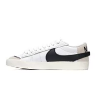 Buty sportowe damskie - Nike Nike Blazer Low '77 Jumbo "White Black" (DN2158-101)" DN2158-101 - miniaturka - grafika 1