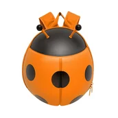 Plecaki - Plecaczek dziecięcy Supercute - Biedronka pomarańczowa / HABARRI - miniaturka - grafika 1