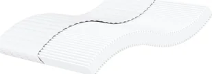 vidaXL vidaXL Materac piankowy, biały, 200x220 cm, twardość H2/H3 - Materace - miniaturka - grafika 1