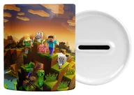 Skarbonki - SKARBONKA DLA DZIECI MINECRAFT Z IMIENIEM - miniaturka - grafika 1