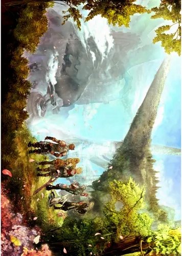 Plakat Anime Manga Xenoblade xb_002 A2 (custom)